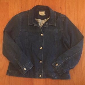 Lined Denim Jacket